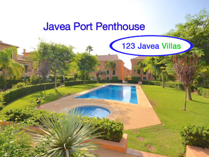 New Penthouse for sale in Javea Port