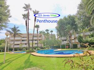 Penthouse apartment for sale in Javea Arenal