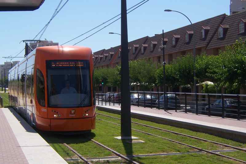 TRAM from Alicante to Denia