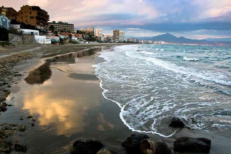 Begining of San Juan Alicante